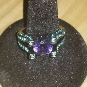 Awesome Amethyst Purple Ring Size 9